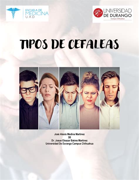 cxfales|tipos de cefaleas.